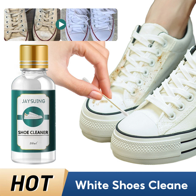 White Shoes Cleaner Shoes Stain Remove Yellow Edge Sneaker Whitening Deep  Cleaning Dirt Remover Household Cleaning Washing Tools - AliExpress